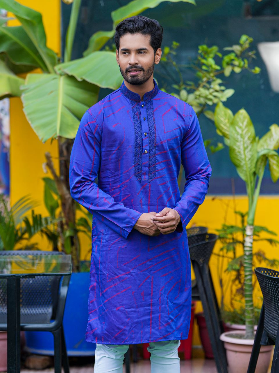 Premium Embroidered Panjabi for Men