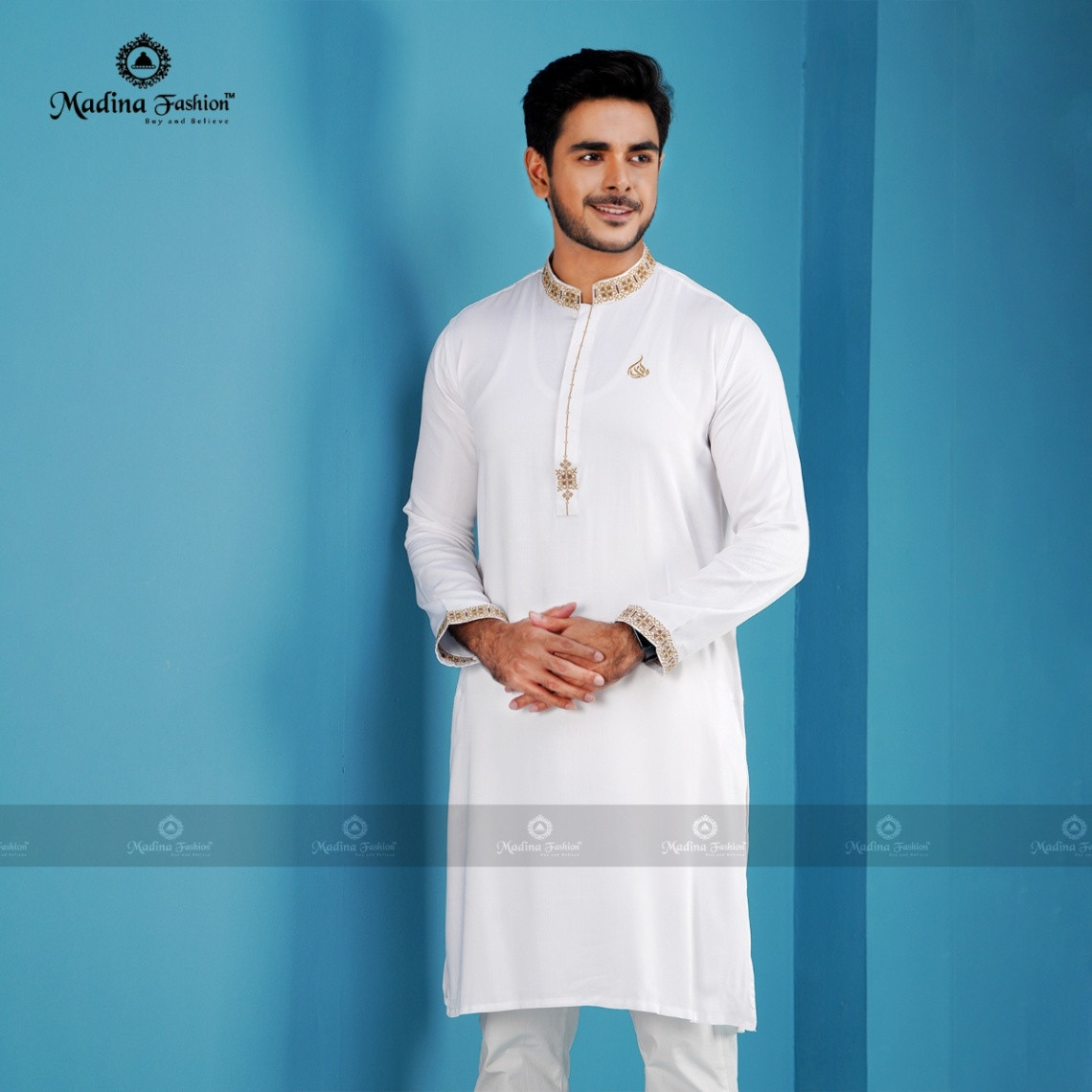 Premium Embroidered Panjabi for Men
